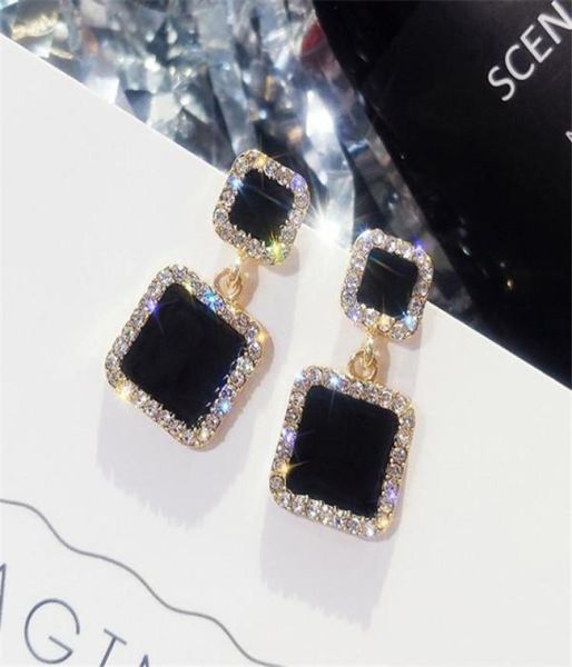 whole earrings black square geometric earrings for women crystal luxury wedding rhinestone earring gold color6683493, Silver
whole earrings black square geometric earrings for women crystal luxury wedding rhinestone earring gold color6683493, Silver