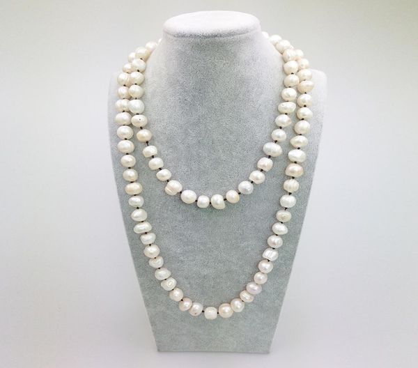 pe0051 2016 new fashion brown string 42 inch knotted fresh water pearl long necklace for woman9144348, Silver
pe0051 2016 new fashion brown string 42 inch knotted fresh water pearl long necklace for woman9144348, Silver