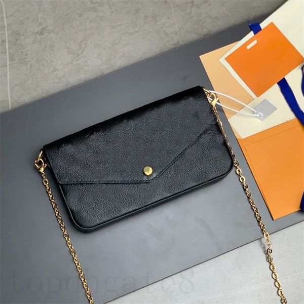graceful designer wallet for women luxury handbags leather snap fastener fashion pochette black red classic felicie pochette shoulder bags m
graceful designer wallet for women luxury handbags leather snap fastener fashion pochette black red classic felicie pochette shoulder bags m