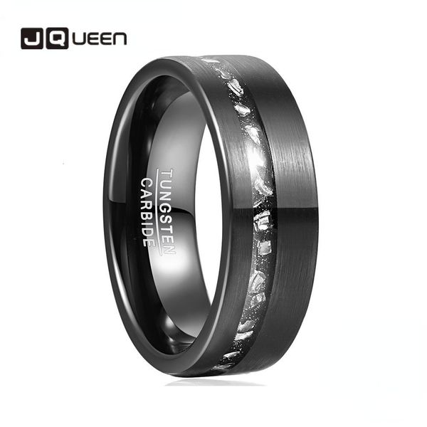 wedding rings jqueen 8mm tungsten carbide ring black brushed ring gibeon meteorite fragments men's wedding jewelry gift 230717, Slivery;golden
wedding rings jqueen 8mm tungsten carbide ring black brushed ring gibeon meteorite fragments men's wedding jewelry gift 230717, Slivery;golden