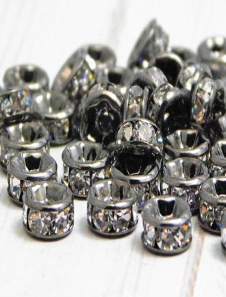 bulk lots 50 pcs gun black metal with clear crystal rondelle rhinestone beads spacer findings for jewelry making in 6mm9712196
bulk lots 50 pcs gun black metal with clear crystal rondelle rhinestone beads spacer findings for jewelry making in 6mm9712196