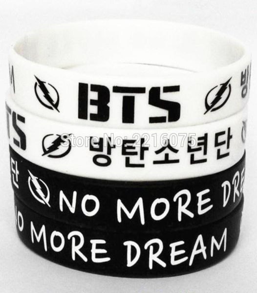 whole 50pcs black and white even mix no more dream k wristband silicone bracelets 5620229
whole 50pcs black and white even mix no more dream k wristband silicone bracelets 5620229
