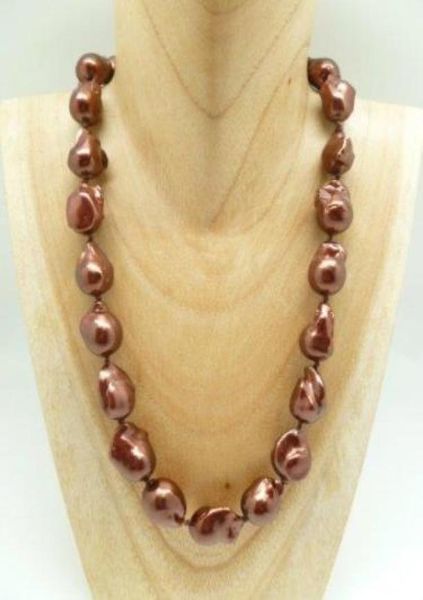 new fine pearl jewelry genuine 18inches 2025mm baroque chocolate pearls necklace 14k white gold7896245, Black
new fine pearl jewelry genuine 18inches 2025mm baroque chocolate pearls necklace 14k white gold7896245, Black