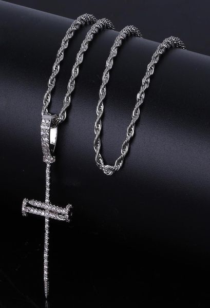 nail cross pendant gold silver copper material iced cz pendants necklace with chain fashion hip hop jewelry8739408
nail cross pendant gold silver copper material iced cz pendants necklace with chain fashion hip hop jewelry8739408