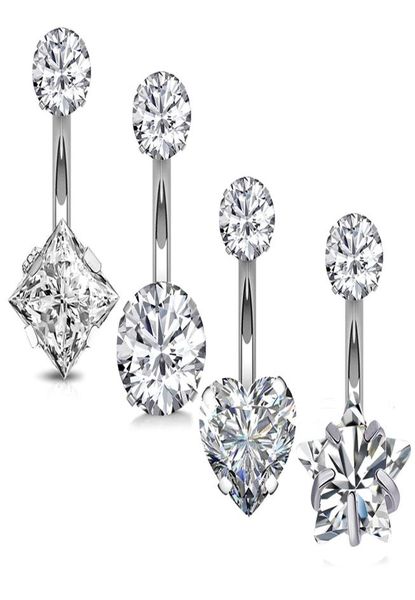 1pc navel earring navel piercing zircon belly button rings fashion stainless steel belly ring navel rings body piercing jewelry1396894, Silver
1pc navel earring navel piercing zircon belly button rings fashion stainless steel belly ring navel rings body piercing jewelry1396894, Silver