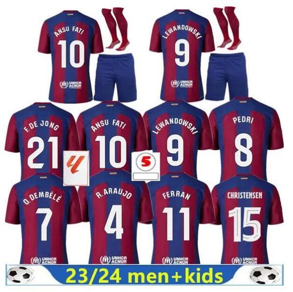 23/24 camisetas de football barcelona soccer jerseys lewandowski pedri gavi 2023 2024 fc ansu fati ferran raphinha dest football shirt men b, Black;yellow
23/24 camisetas de football barcelona soccer jerseys lewandowski pedri gavi 2023 2024 fc ansu fati ferran raphinha dest football shirt men b, Black;yellow