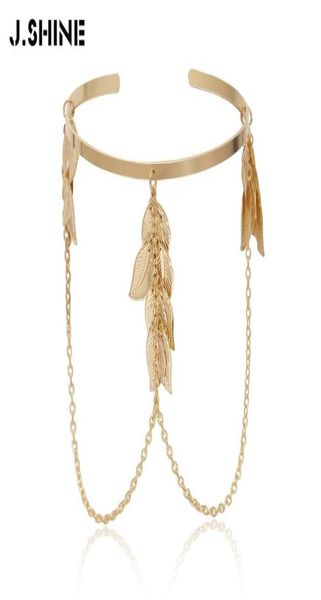 jshine bohemian leaves upper arm cuff alloy chain charms bracelets bangles on women039s arm fashion bracelet jewelry accessori3684985, Black
jshine bohemian leaves upper arm cuff alloy chain charms bracelets bangles on women039s arm fashion bracelet jewelry accessori3684985, Black
