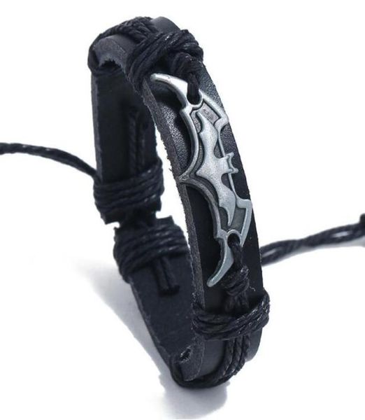 new fashion 100 leather bracelet bat charm men bracelet fashion alloy charms bracelet jewelry party fine jewelry leather for unis1173147, Golden;silver
new fashion 100 leather bracelet bat charm men bracelet fashion alloy charms bracelet jewelry party fine jewelry leather for unis1173147, Golden;silver