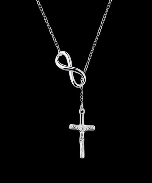infinite lasso cross necklace lord jesus copper plated silver temperament pendants necklaces women friendship faith collar religio7800126
infinite lasso cross necklace lord jesus copper plated silver temperament pendants necklaces women friendship faith collar religio7800126