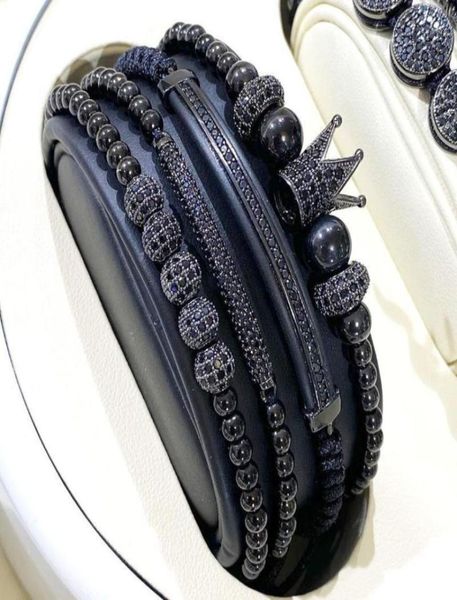 tennis jaravvi high quantity stainless steel beads cz crown charm cord braided macrame friendship bracelet set men3726987, Golden;silver
tennis jaravvi high quantity stainless steel beads cz crown charm cord braided macrame friendship bracelet set men3726987, Golden;silver