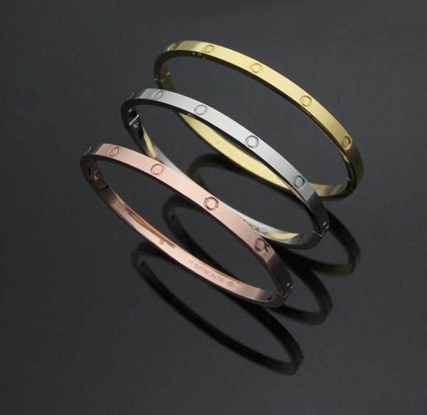 fashion 316l stainless steel bracelet bangle gold color titanium steel loves bracelets for men and women party couple jewelry2160047, Black
fashion 316l stainless steel bracelet bangle gold color titanium steel loves bracelets for men and women party couple jewelry2160047, Black