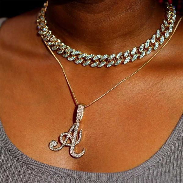 pendant necklaces bling iced out paved rhinestone cursive letter necklace for women fashion a z initial rope chain jewelry 230613, Silver
pendant necklaces bling iced out paved rhinestone cursive letter necklace for women fashion a z initial rope chain jewelry 230613, Silver