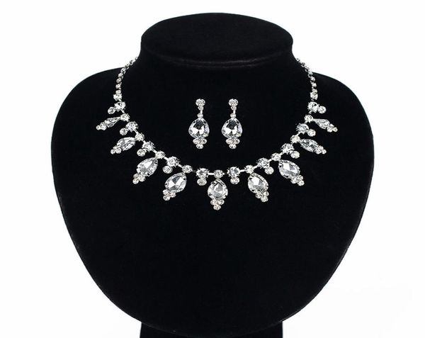 2017 new wedding costume accessories cubic zircon crystal bridal earrings and necklace jewelry sets for brides3005181, Silver
2017 new wedding costume accessories cubic zircon crystal bridal earrings and necklace jewelry sets for brides3005181, Silver