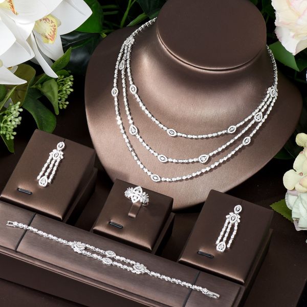 wedding jewelry sets hibride three layers luxury indian for women engagement party cubic zircon crystal dubai bridal set n 793 230717, Slivery;golden
wedding jewelry sets hibride three layers luxury indian for women engagement party cubic zircon crystal dubai bridal set n 793 230717, Slivery;golden