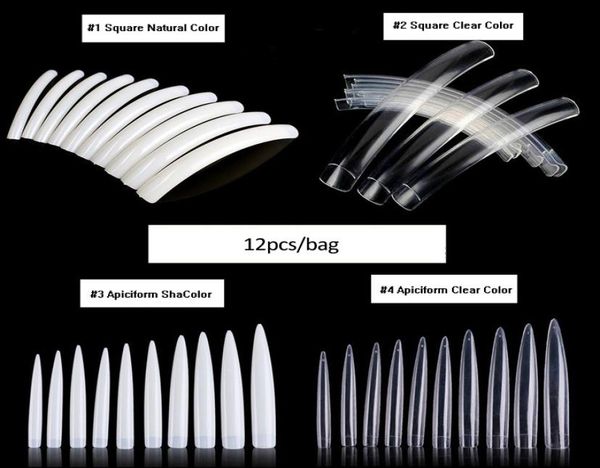 tamax naf004 12pcs natural transparent false nails tips acrylic uv gel manicure artificial suprer length logo fake nail art tip6573898, Red;gold
tamax naf004 12pcs natural transparent false nails tips acrylic uv gel manicure artificial suprer length logo fake nail art tip6573898, Red;gold