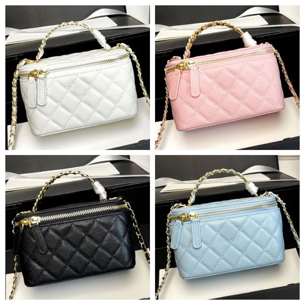 designer handbag makeup bag metal handle shoulder bag chain crossbody bag litchi grain leather clutch cosmetic bags channel bag designer was
designer handbag makeup bag metal handle shoulder bag chain crossbody bag litchi grain leather clutch cosmetic bags channel bag designer was