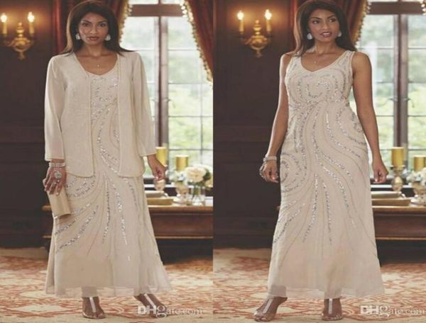 elegant mother of the bride dresses with jacket beading sequins wedding guest gowns 2020 ankle length plus size mother039s dres3216677, Black;red
elegant mother of the bride dresses with jacket beading sequins wedding guest gowns 2020 ankle length plus size mother039s dres3216677, Black;red