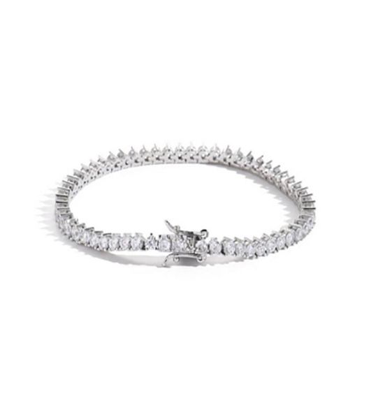 3 prong 3mm 1 row 18k gold finish lab diamonds bling tennis bracelet anti tarnish copper zircon tennis bracelets8237566, Golden;silver
3 prong 3mm 1 row 18k gold finish lab diamonds bling tennis bracelet anti tarnish copper zircon tennis bracelets8237566, Golden;silver