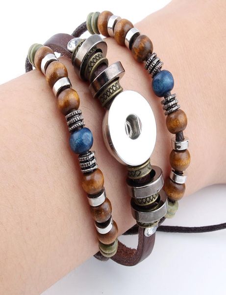 snap bracelets amp bangles design vintage style beads leather bracelet fit 1820mm snaps button jewelry4640665, Golden;silver
snap bracelets amp bangles design vintage style beads leather bracelet fit 1820mm snaps button jewelry4640665, Golden;silver