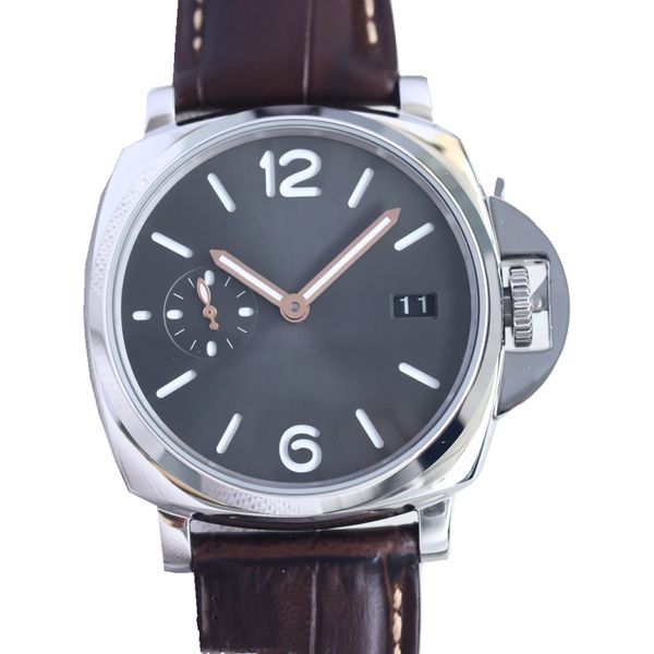 men/women watch precision and durability 42mm automatic movement 316l stainless steel watches waterproof luminous wristwatches, Slivery;brown
men/women watch precision and durability 42mm automatic movement 316l stainless steel watches waterproof luminous wristwatches, Slivery;brown