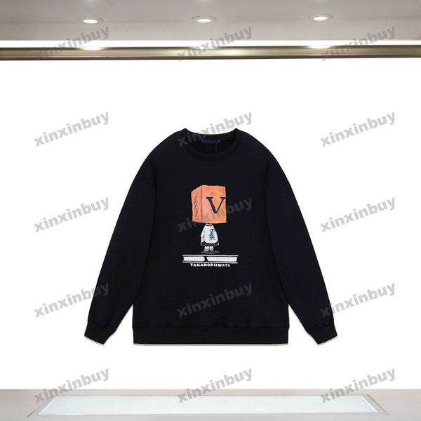 xinxinbuy men women designer sweatshirt hoodie machine plaid letter print sweater blue black green xs-l, Black;brown
xinxinbuy men women designer sweatshirt hoodie machine plaid letter print sweater blue black green xs-l, Black;brown