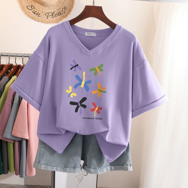 women's plus size tshirt ebaihui 100% cotton l5xl t shirt plus size tshirt short sleeve cartoon women summer sweet couple v neck oversi, Black
women's plus size tshirt ebaihui 100% cotton l5xl t shirt plus size tshirt short sleeve cartoon women summer sweet couple v neck oversi, Black