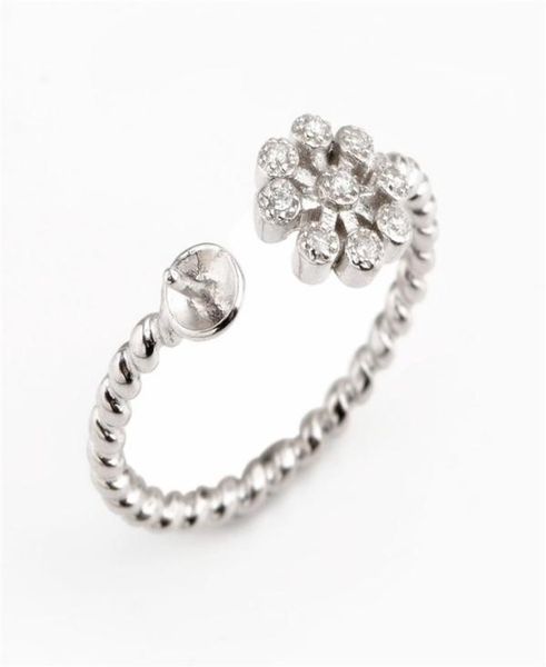 ed band with flower ring settings 925 sterling silver pearl mount diy jewelry making 5 pieces7797882, Slivery;crystal
ed band with flower ring settings 925 sterling silver pearl mount diy jewelry making 5 pieces7797882, Slivery;crystal