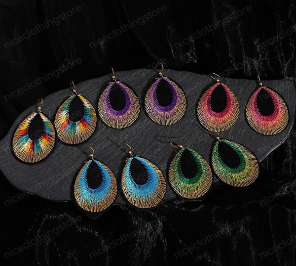 vintage embroidery big water drop green earrings ethnic boho handmade dangle earring for women brincos2893570, Silver
vintage embroidery big water drop green earrings ethnic boho handmade dangle earring for women brincos2893570, Silver