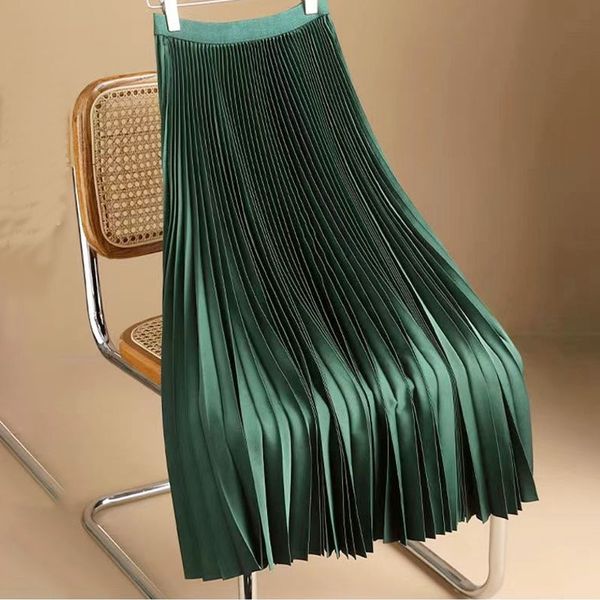 skirts spring summer vintage allmatch solid color aline skirt elegant fashion pleated folds long skirts streetwear irregular skirts 230715, Black
skirts spring summer vintage allmatch solid color aline skirt elegant fashion pleated folds long skirts streetwear irregular skirts 230715, Black
