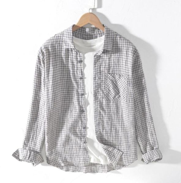 new retro men plaid shirts spring summer youth loose breathable men long sleeve shirt clothes linen casual shirts9880375, White;black
new retro men plaid shirts spring summer youth loose breathable men long sleeve shirt clothes linen casual shirts9880375, White;black