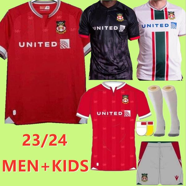 23 24 wrexham soccer jerseys 2023 2024 s. boden f. takyi p. rutherford s. wedgbury daniel allsopp billy ashcroft football shirt men kids kit, Black;yellow
23 24 wrexham soccer jerseys 2023 2024 s. boden f. takyi p. rutherford s. wedgbury daniel allsopp billy ashcroft football shirt men kids kit, Black;yellow