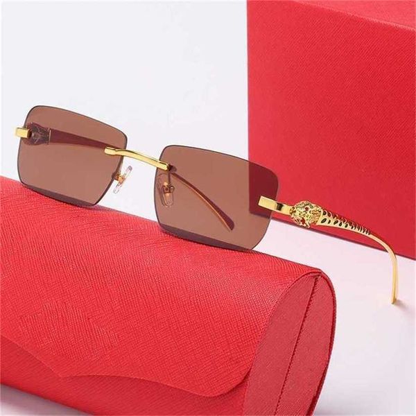 sunglasses 2023 designer new leopard head square men's trend frameless metal women's fashion versatile glasseskajia new, White;black
sunglasses 2023 designer new leopard head square men's trend frameless metal women's fashion versatile glasseskajia new, White;black