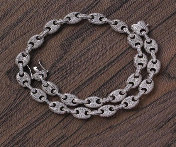 12mm 1620inch gold plated bling cz stone coffee bean chain necklace bracelet rapper street jewelry for men gift6666056, Silver
12mm 1620inch gold plated bling cz stone coffee bean chain necklace bracelet rapper street jewelry for men gift6666056, Silver