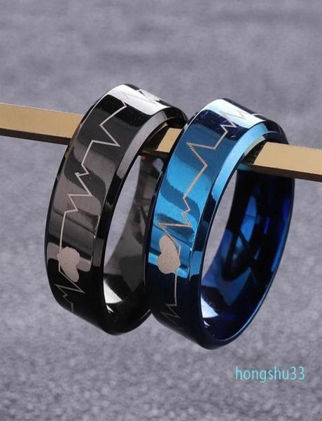 cluster rings ring for men stainless steel titanium metal retro electrocardiogram wave friend couple gifts anillos para hombre254v3161351, Golden;silver
cluster rings ring for men stainless steel titanium metal retro electrocardiogram wave friend couple gifts anillos para hombre254v3161351, Golden;silver