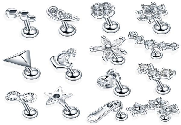 1pc steel crystal flower lage helix orelha ear stud tragus barbell piercing labret lip rings charming jewelry 16g3849669, Golden;silver
1pc steel crystal flower lage helix orelha ear stud tragus barbell piercing labret lip rings charming jewelry 16g3849669, Golden;silver