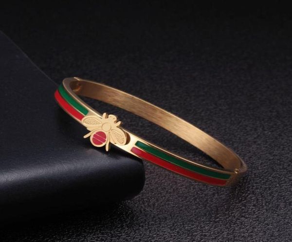 stainless steel charm bangles for men women ol jewelry gold plated bee wedding party cuff pulsera bangle2556875, Black
stainless steel charm bangles for men women ol jewelry gold plated bee wedding party cuff pulsera bangle2556875, Black