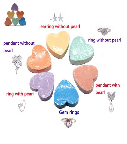 38g heart bath bombs with 925 sterling silver pendant earring ring inside essential oil handmade ball gift for women girl3501302
38g heart bath bombs with 925 sterling silver pendant earring ring inside essential oil handmade ball gift for women girl3501302