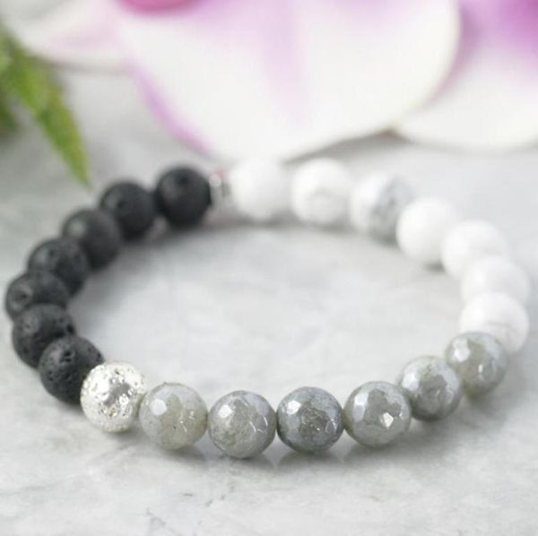 mg1075 labradorite howlite bracelet anxiety relief bracelet healing crystals lava jewelry yinyang negative energy protection5572345, Black
mg1075 labradorite howlite bracelet anxiety relief bracelet healing crystals lava jewelry yinyang negative energy protection5572345, Black