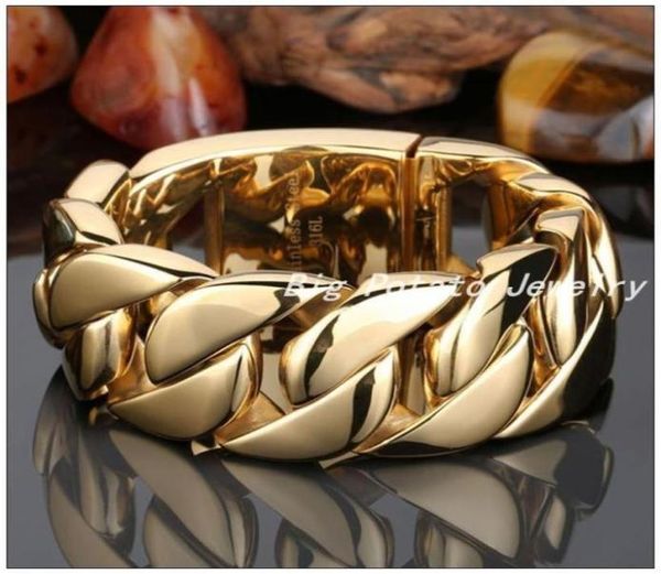 link chain 2224cm32mm 316l stainless steel gold curb cuban men039s bracelet banglehuge heavy jewelry9045380, Black
link chain 2224cm32mm 316l stainless steel gold curb cuban men039s bracelet banglehuge heavy jewelry9045380, Black