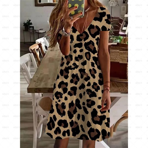 urban dresses summer fashion women loose boho elegant dress beach party women v-neck short sleeve leopard print loose dresses xs-5xl 230717, White;black
urban dresses summer fashion women loose boho elegant dress beach party women v-neck short sleeve leopard print loose dresses xs-5xl 230717, White;black