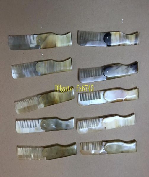 50pcslot fast foldable horn comb portable folding comb antistatic hairbrush handmade natural ox horn combs4174273, Silver
50pcslot fast foldable horn comb portable folding comb antistatic hairbrush handmade natural ox horn combs4174273, Silver