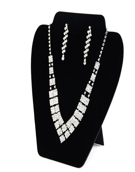 big necklace earring set display card stand black velvet elegant space saving light jewelry displays for shop shelf boutique stall5710094
big necklace earring set display card stand black velvet elegant space saving light jewelry displays for shop shelf boutique stall5710094