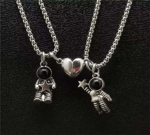 chains fashion creative trend personality design astronaut magnetic necklace pair of magnet couple romantic clavicle chain gift5994253, Silver
chains fashion creative trend personality design astronaut magnetic necklace pair of magnet couple romantic clavicle chain gift5994253, Silver