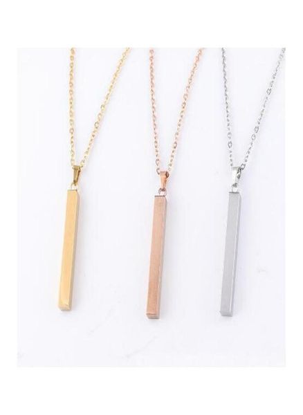 stainless steel bar pendant necklace rose gold silver solid blank bar charm for buyer own engraving jewelry lgetv8070385
stainless steel bar pendant necklace rose gold silver solid blank bar charm for buyer own engraving jewelry lgetv8070385