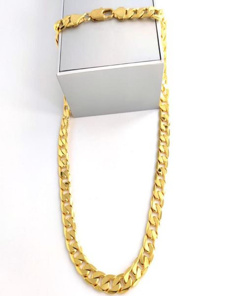 men039s chain jewelry 24k gf solid fine gold necklace 12mm square curb link xmas son dad logo 18kt stamp heavy9556390, Silver
men039s chain jewelry 24k gf solid fine gold necklace 12mm square curb link xmas son dad logo 18kt stamp heavy9556390, Silver