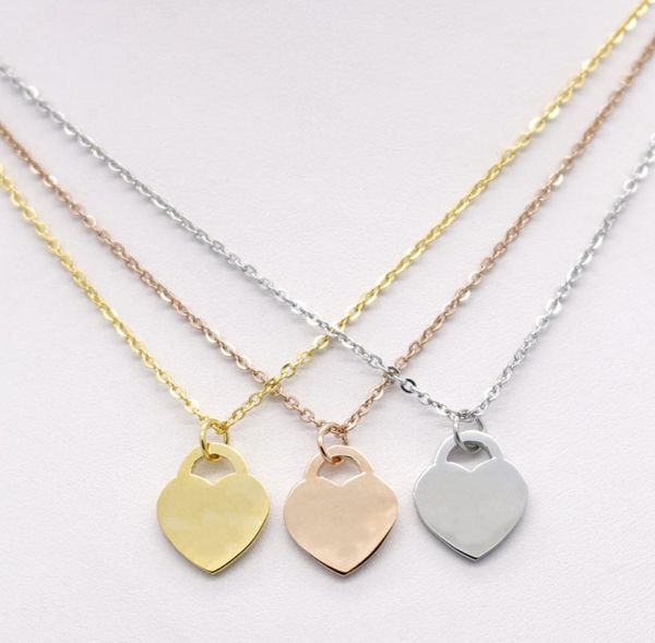 stainless steel fashion heartshaped t necklace short female jewelry 18k gold titanium peach heart necklace pendant for woman8133213, Silver
stainless steel fashion heartshaped t necklace short female jewelry 18k gold titanium peach heart necklace pendant for woman8133213, Silver