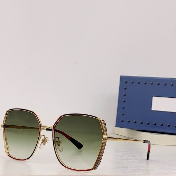 2023 sunglasses gold thin metal full frame green gradient color polygon glasses available with box, White;black
2023 sunglasses gold thin metal full frame green gradient color polygon glasses available with box, White;black