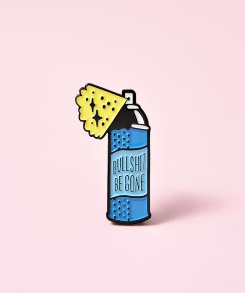 quotbull shit be gonequot spray enamel celebration special cartoon brooch creative letter lapel denim badge pins5232581, Blue
quotbull shit be gonequot spray enamel celebration special cartoon brooch creative letter lapel denim badge pins5232581, Blue