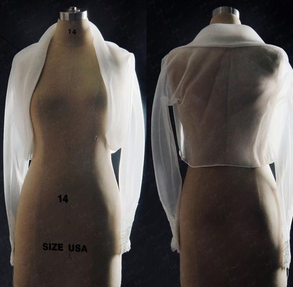 in stock 2022 organza bolero wedding jackets long sleeve applique white ivory jacket for evening prom party dress formal3005588
in stock 2022 organza bolero wedding jackets long sleeve applique white ivory jacket for evening prom party dress formal3005588