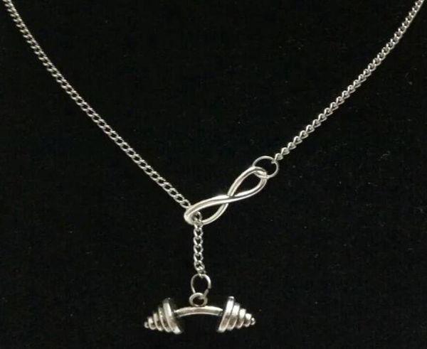 5pcslot vintage ancient silverfitness dumbbellsstarfishtreasure keymoon charms collar sweater chain pendant necklace jewelry g7058052, Silver
5pcslot vintage ancient silverfitness dumbbellsstarfishtreasure keymoon charms collar sweater chain pendant necklace jewelry g7058052, Silver